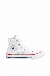 Converse Youth Chuck Taylor All Star Core Hi White side view on white background