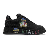 Vialli Mehdi Black Sneakers – Stylish Men’s Streetwear Shoes