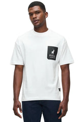 Polo T-Shirt Pjc Pocket Logo Off White