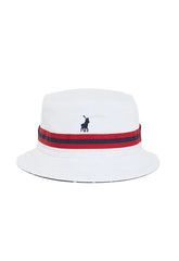 Polo Bucket Reversible White/Red/Navy