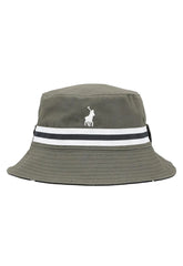 Polo Bucket Reversible Monogram Olive/Navy