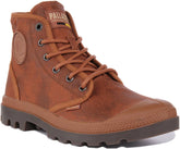 Palladium Pampa Hi Wax Peru Brown
