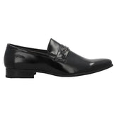 Gino Paoli Mens Formal Ridge Black Shoes