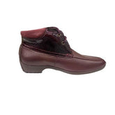 Rossimoda Boot Snake Macan Burgandy