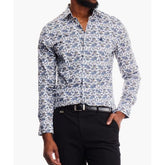 Polo Shirt Mens Long-Sleeve Essential Sateen Chocolate