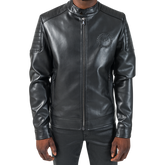 Rossimoda Donatello Leather Jacket Black