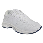 Hush Puppie Lace Up Ace Trainer White