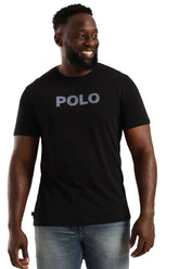 Polo T-Shirt Hd Logo Printed Black