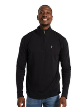 Polo Sweater 1/4 Zip Black