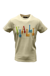 Vialli Jelly T-Shirt Cream