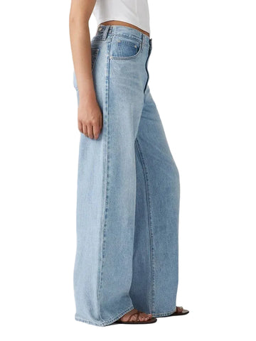 Levis Jeans Ladies Cinch Baggy Invested Indigo