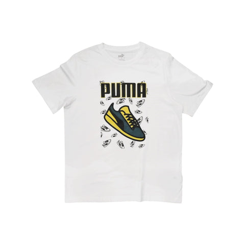 Puma T-Shirt Graphics Sneaker White