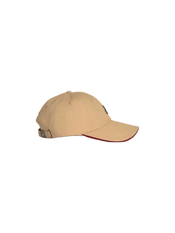 Polo Cap Metal Pony Peak Stone/Red