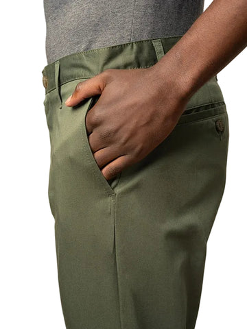 The Polo Essential Chinos Straight Leg Green