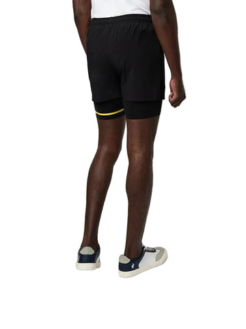Polo Shorts Sport Running Black