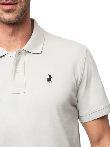 Polo Golfer Essential Pique Light Grey