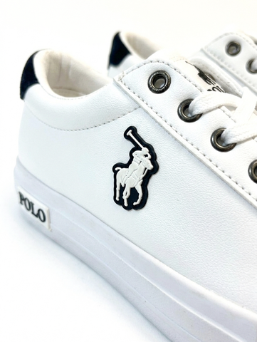 Polo Ladies Sneakers Rubberised Platform White