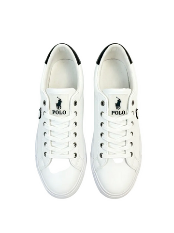 Polo Ladies Sneakers Rubberised Platform White