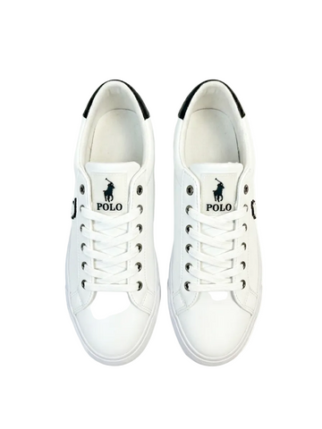 Polo Womens Sneakers Rubberised Platform White