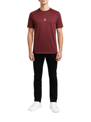 The Polo Mens Sport Performance Tech Tee – Maroon