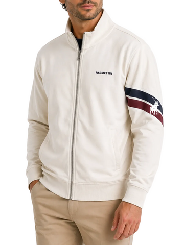 The Polo Sport Fleece Tracksuit Set – Cream