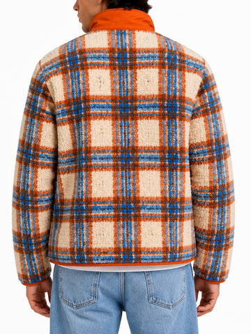 The Polo Flannel Overshirt Burnt Orange