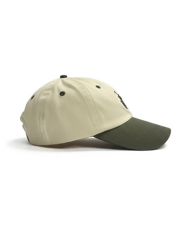 Polo Ralph Lauren Two-Tone Cap – Sand & Olive