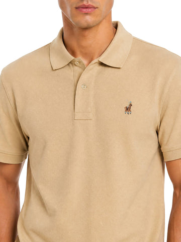 Polo Golfer Pique Essentials Camel