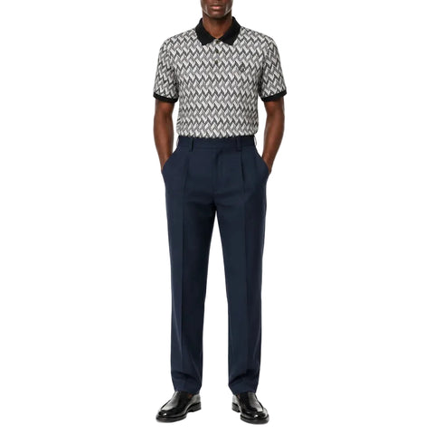 Brentwood Golfer Mercerized Cotton Saul Black/White