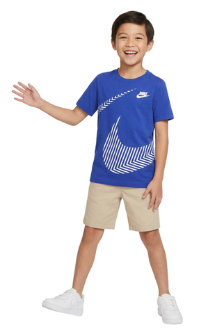Nike T-Shirt Boys Lenticular Royal