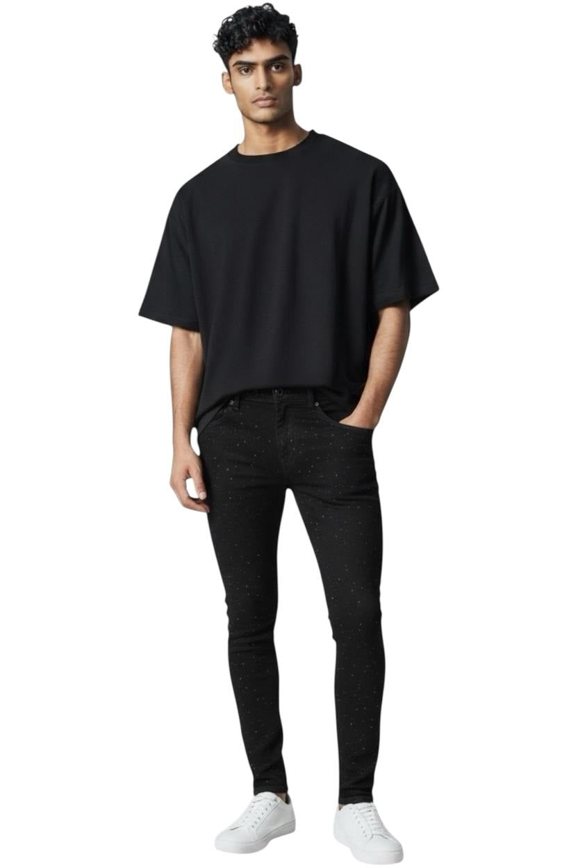 Cutty Antonio Skinny Leg Denim Jeans