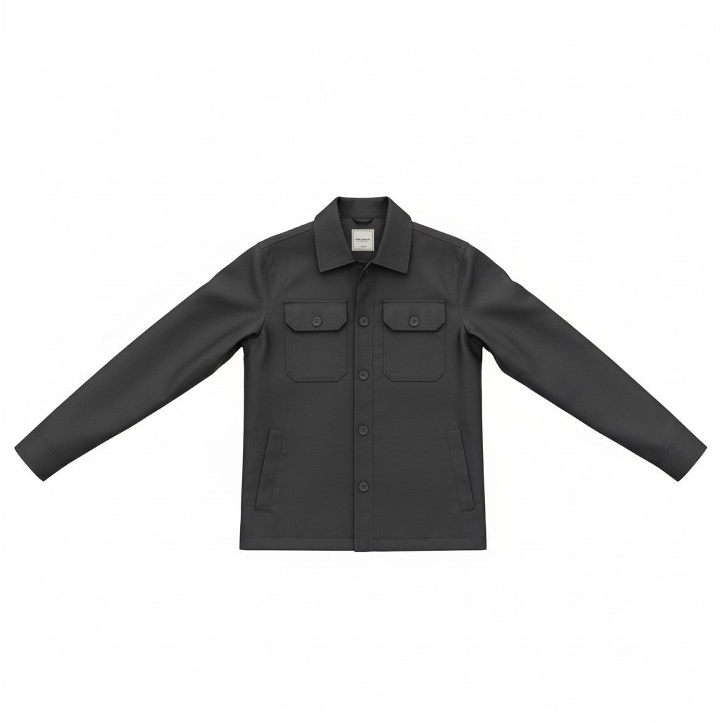 Jonathan D Ozzy Jacket Pu Black