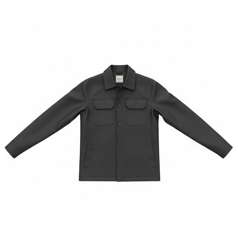 Jonathan D Ozzy Jacket Pu Black