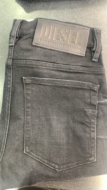 Diesel Jeans Skinny Amny Washed Black