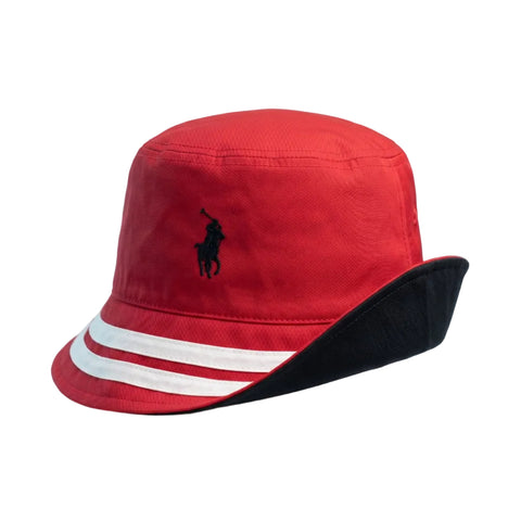 Polo Bucket Reversible Red/White/Navy