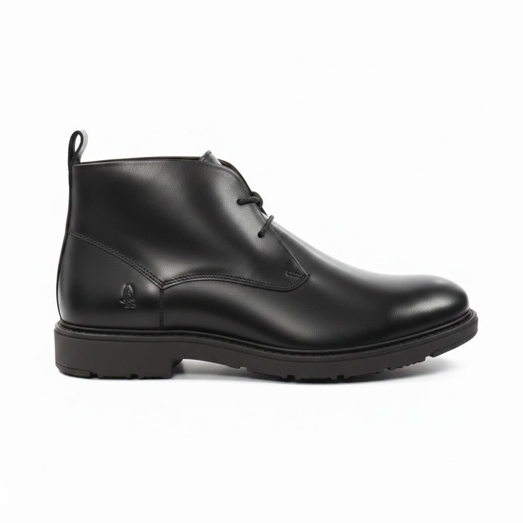 Hush Puppies Supreme Cow Crust Boot Black