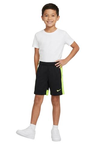 Nike Shorts Kids Star Black/Volt Green
