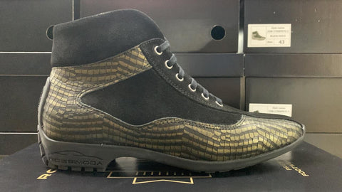 Rossimoda Cayenne Serpente Black Boot