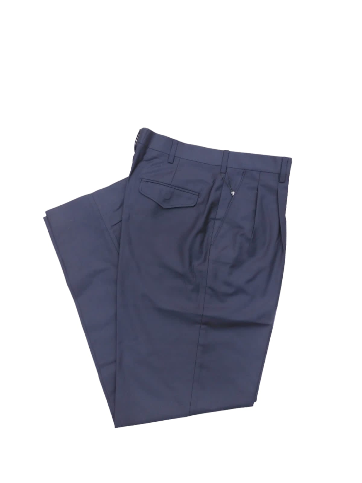 Bernardo Formal Pleated Trouser Navy