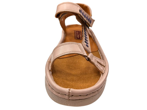 Omega Sandals S-Saddle Cream/Denim