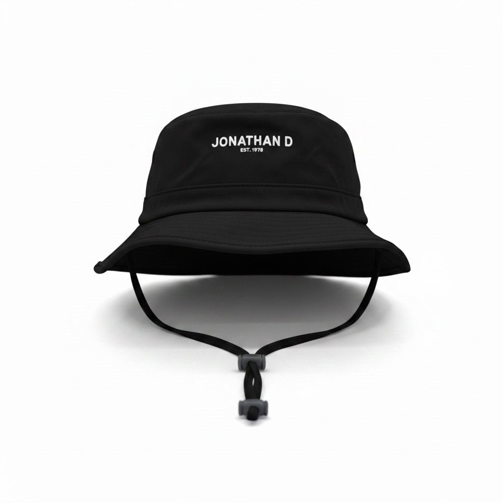 The Jonathan D Tech Utility Bucket Hat Black