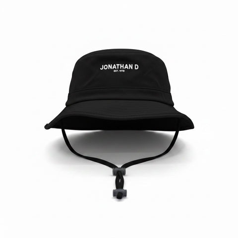 The Jonathan D Tech Utility Bucket Hat Black