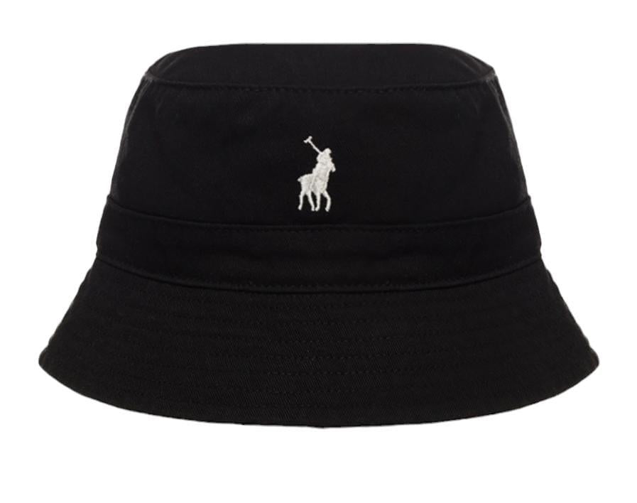 The Polo Sydney Twill Bucket Hat – Jet Black