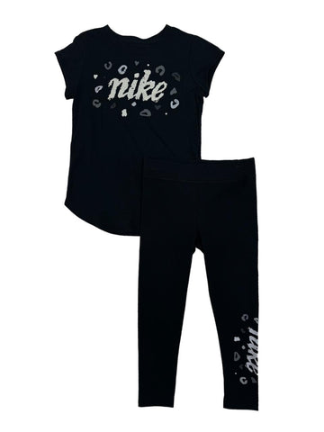 Nike Girls Legging Set Icon Clash Black