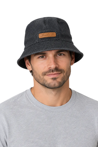 Jonathan D Bucket Hat Reversable Spring Denim