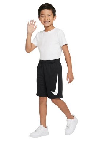 Nike Boys Shorts Swoosh Black
