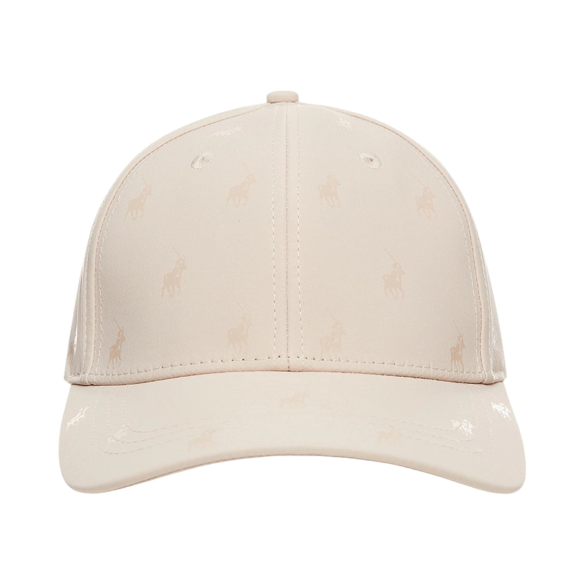Polo Cap Monogram Cream