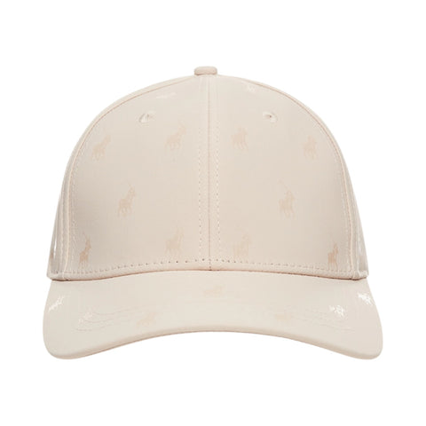 Polo Cap Monogram Cream