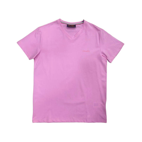 Vialli Vneck T-Shirt Bold Pink