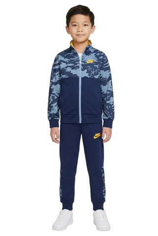 Nike Kids Tracksuit Camo Midnight Navy